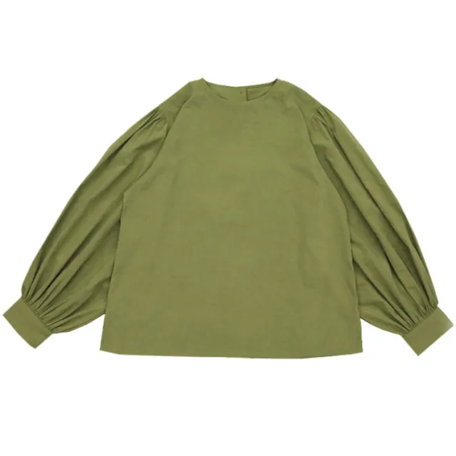 Women's Autumn Crew Neck Shirt Fruit Green - Shop at LoveMi