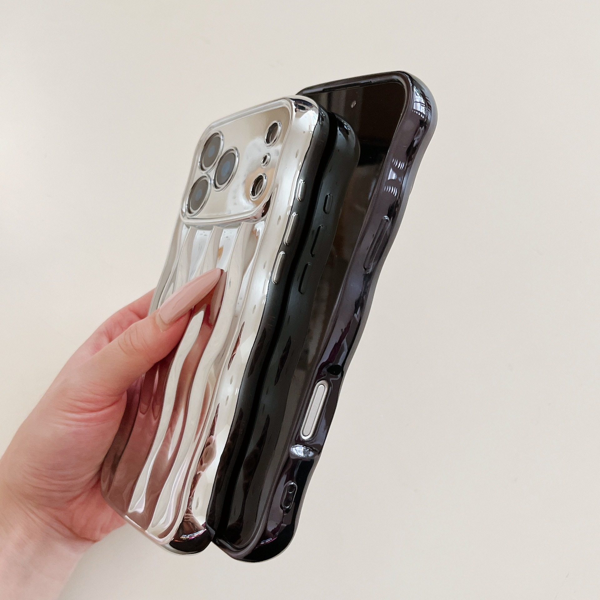 Solid Color Electroplating Advanced Sense Stripes Suitable For Phone Case - Image 7