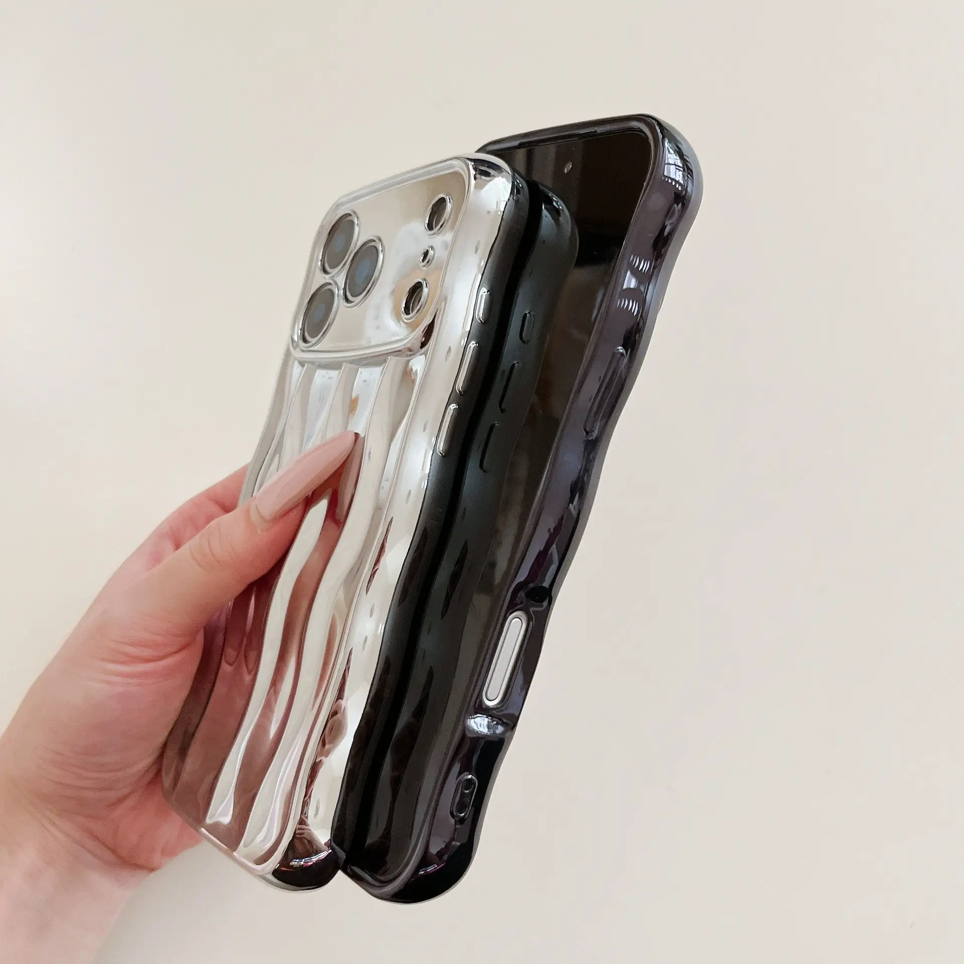 Solid Color Electroplating Advanced Sense Stripes Suitable For Phone Case
