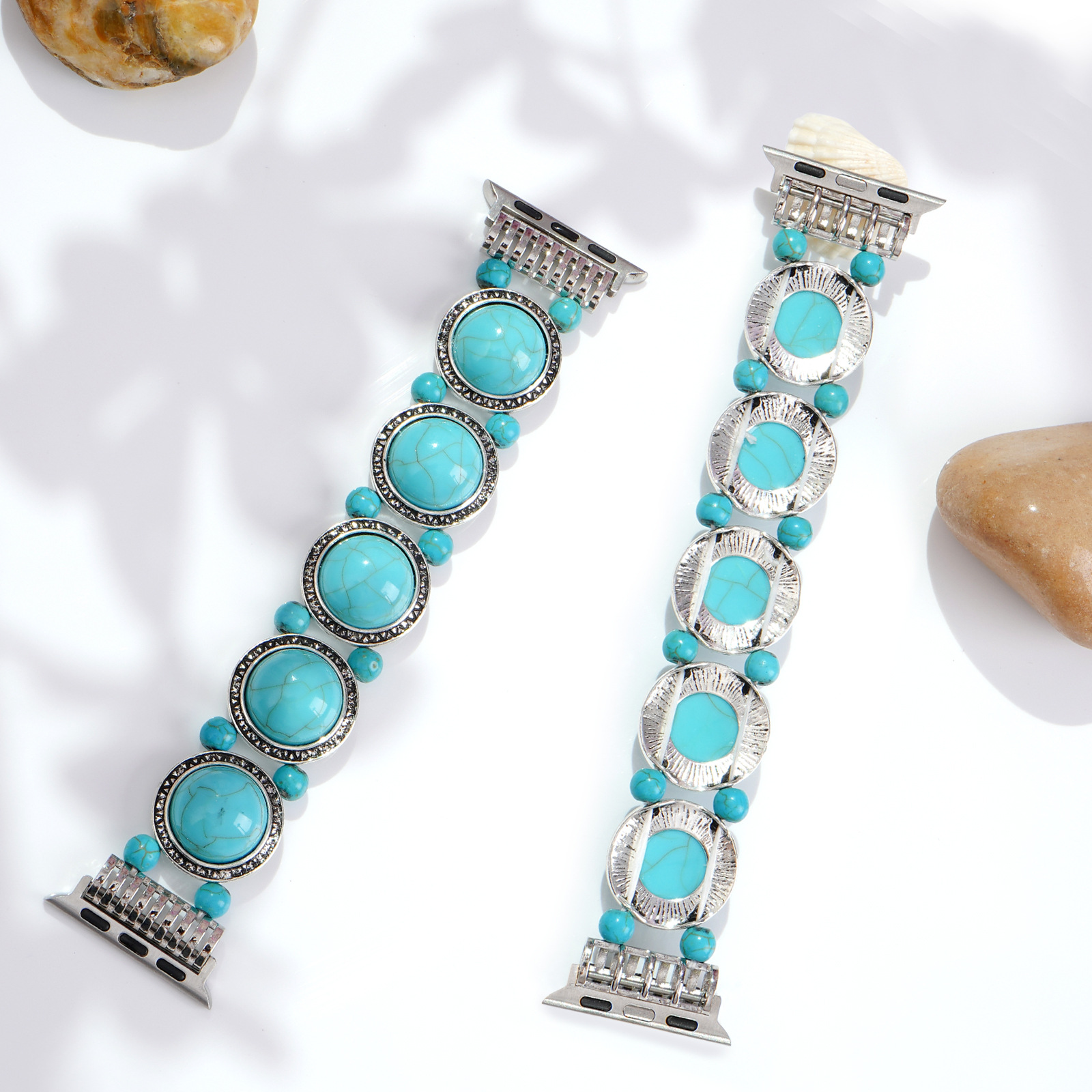 Title 11, Turquoise Single Circle Watch Bracelet