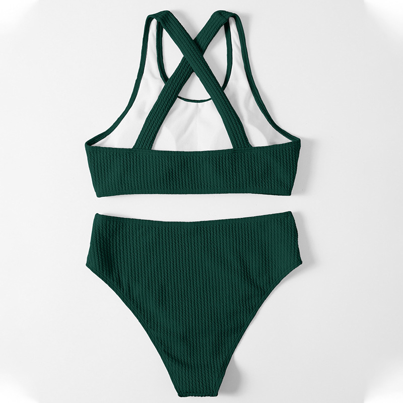 Title 13, Sommerliches Bikini-Set mit farbenfrohem Leaky ...