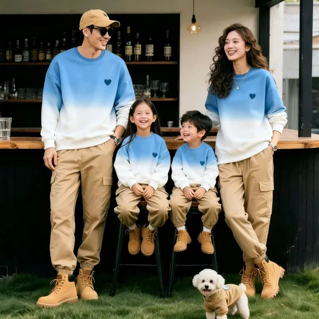 Fall Co ord Sweatshirts For Parents And Kids Sweater Autumn Adult Xl - Shop at LoveMi