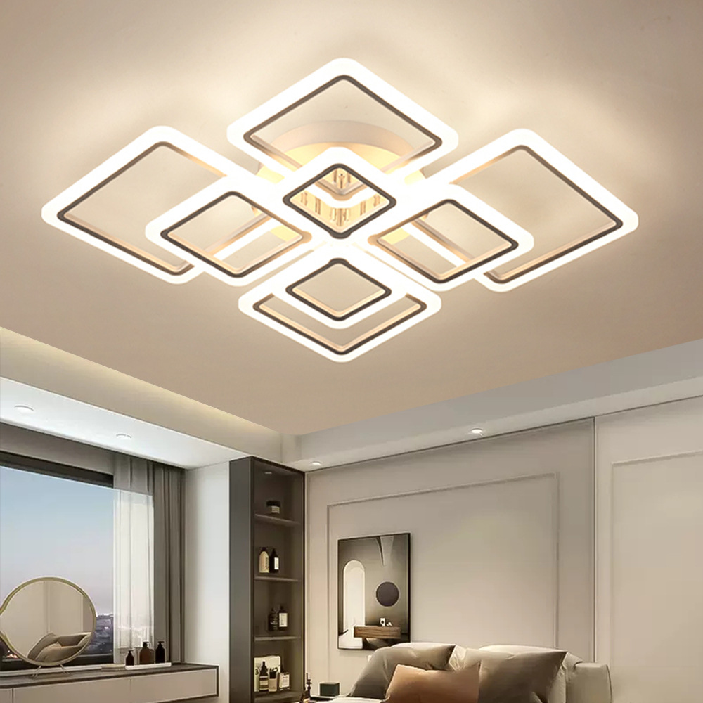 Square Ceiling Lamp Acrylic Electrodeless Dimming Lamp - Image 5