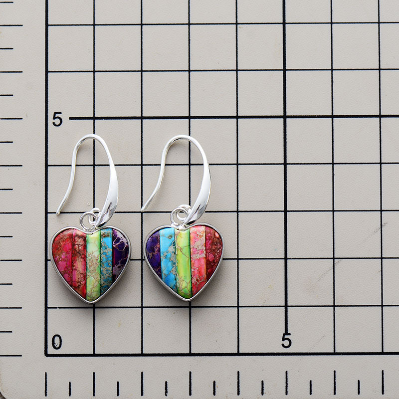 Women's Fashion Bohemian Love-Style Heart Earrings