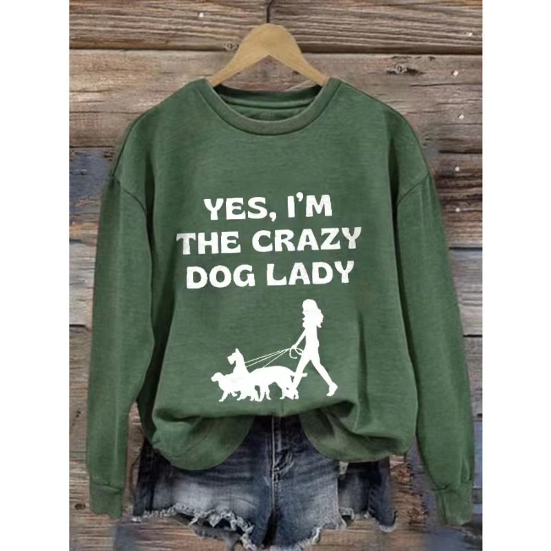 Women's Clothing 3D Digital Printing Long Sleeve Raglan Round Neck Women's Sweater Style 22 - Shop at LoveMi