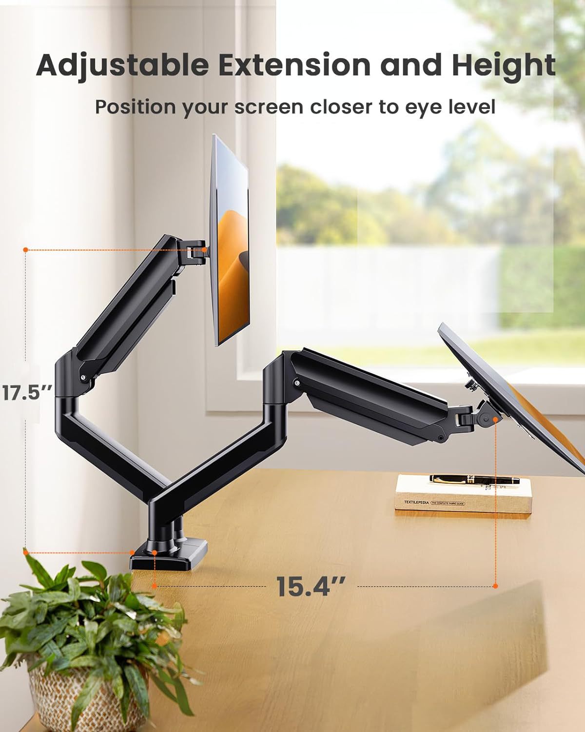 Title 2, 32-inch Dual-screen Display Bracket