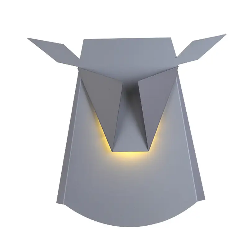 Bedroom Bedside Antlers Wall Lamp