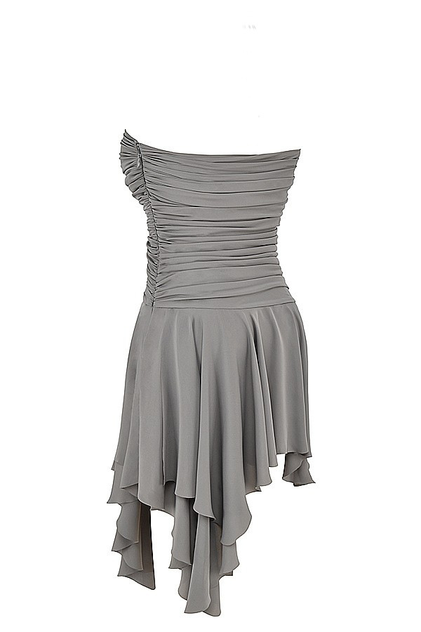 Irregular Sexy Chest-wrapped Dress