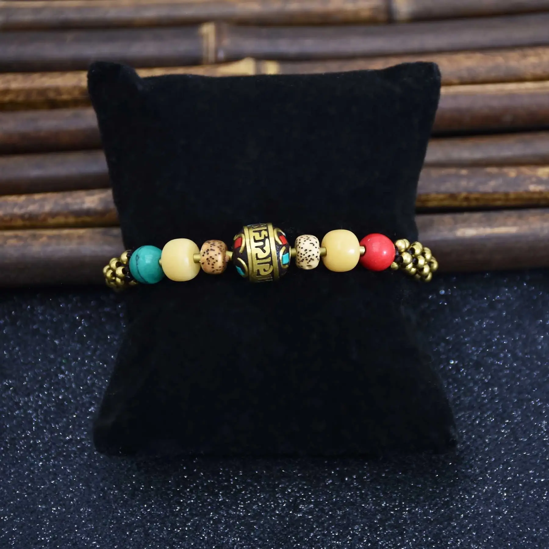 Bohemian Ethnic Style Hand-woven Bell Bracelet