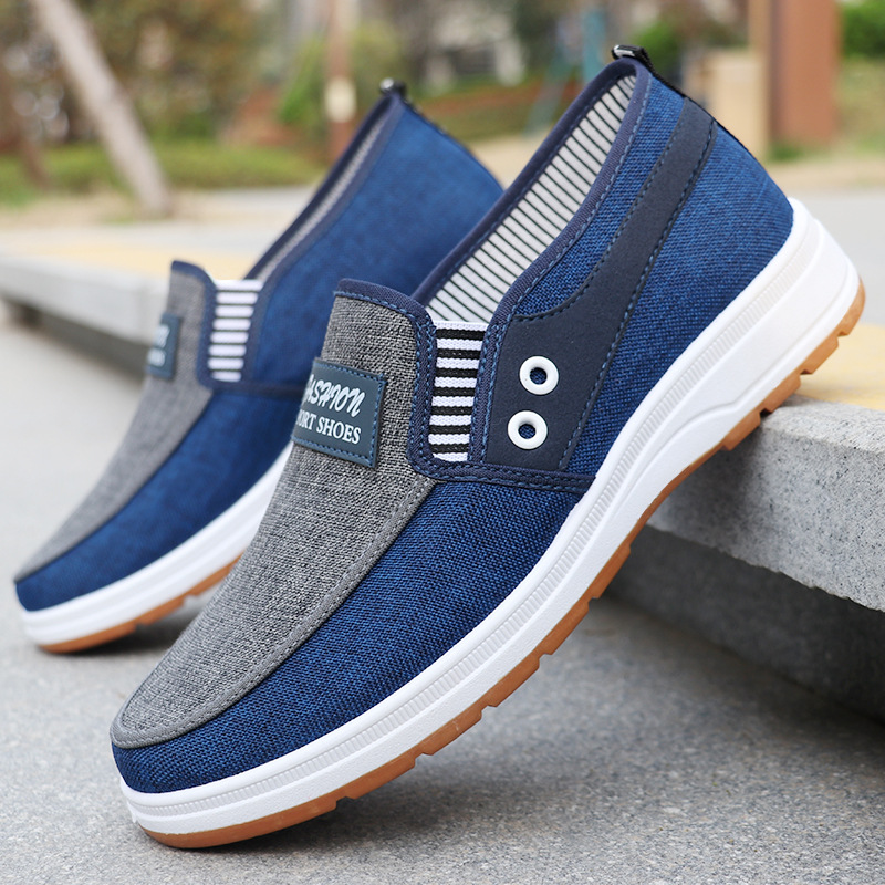 Men's Canvas Old Beijing Style Casual Shoes 93375665 A505 4b0f 8f07 50cd82ae8948