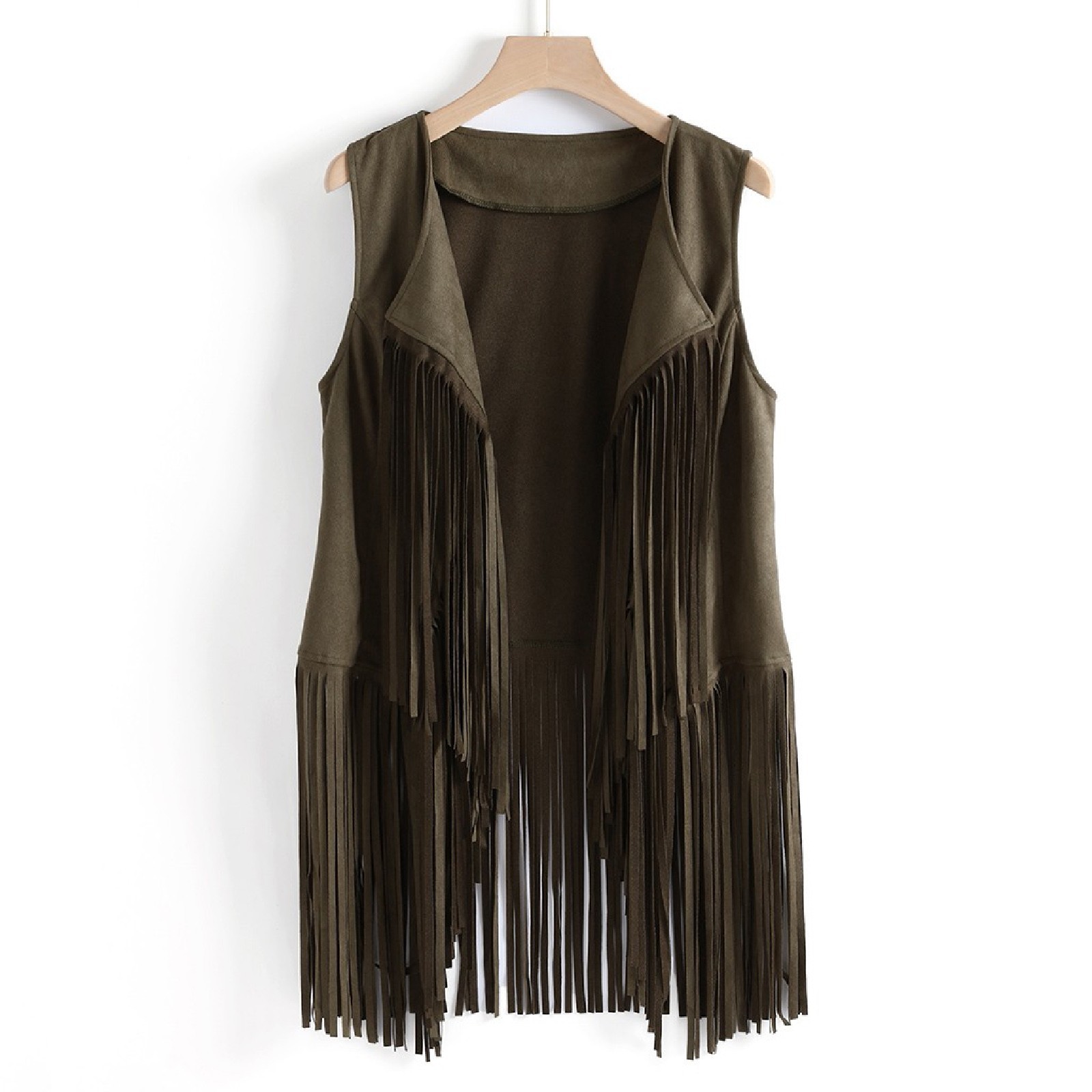 Title 24, Fashion Thin Tassel Sleeveless Vest for Women. ...