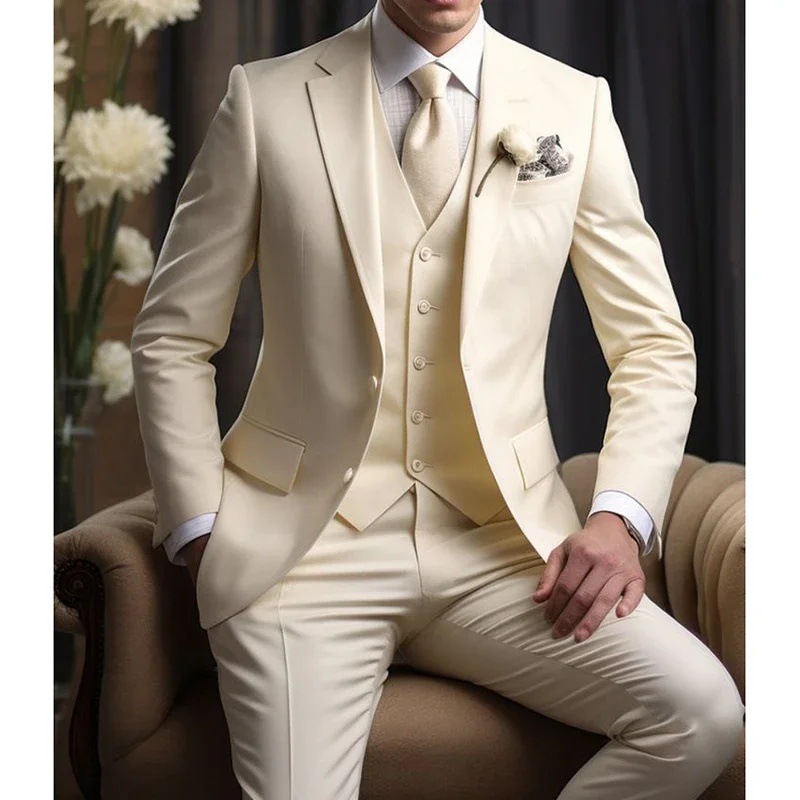 Elegant Business Banquet Suit Set For Men 2
