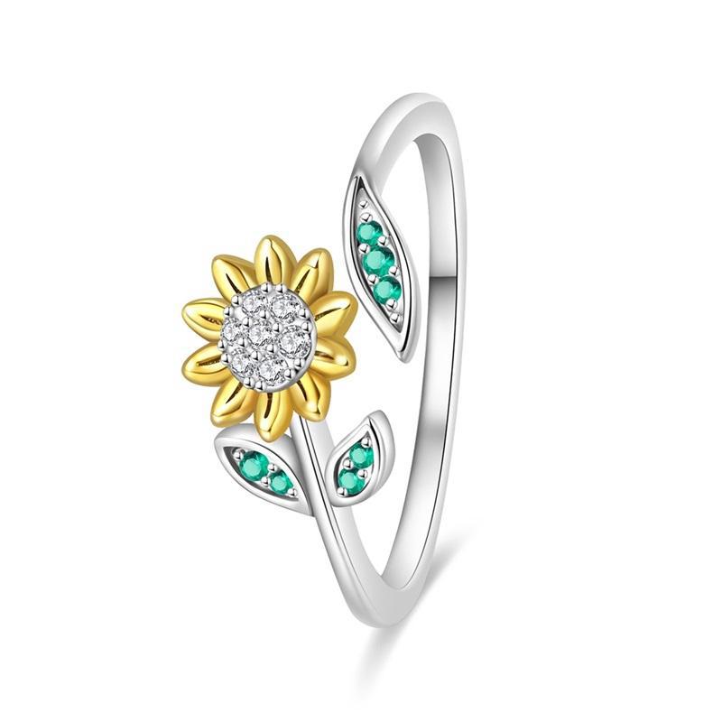Open Mouth Open Ring Flower Fishtail Starfish Cross