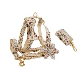 Small White Flower Pet Dog Collar Suit Six Pcs Set - Shop at LoveMi