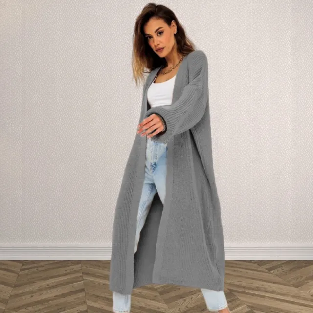 Women's New Autumn And Winter European And American Leisure Knitwear Top Gray - Shop at LoveMi