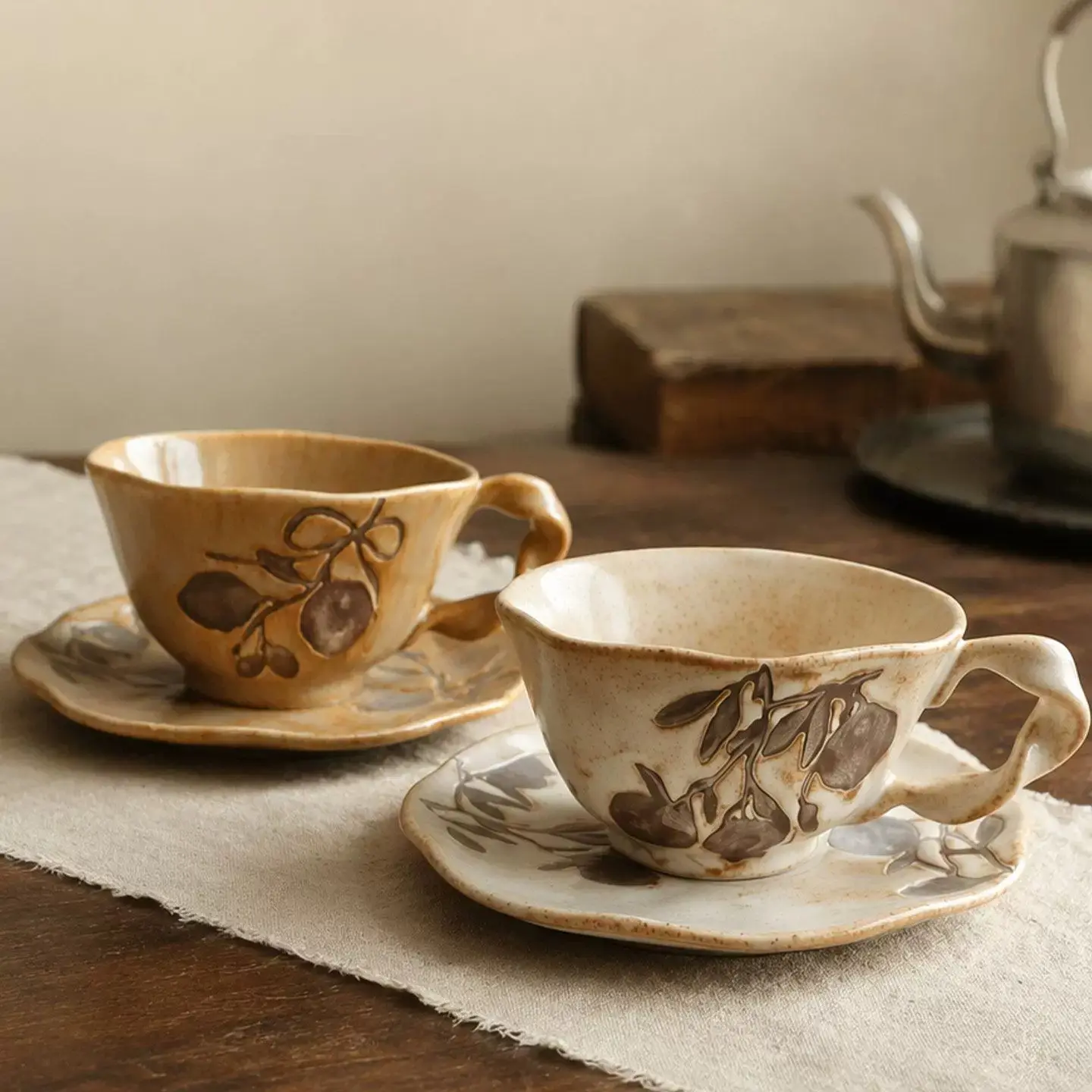 Ceramic Coffee Cup Set
