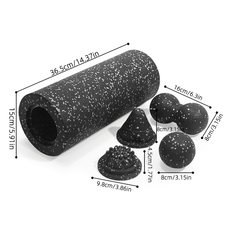 Foam Roller Set, 5 Pieces, picture 4 of 4