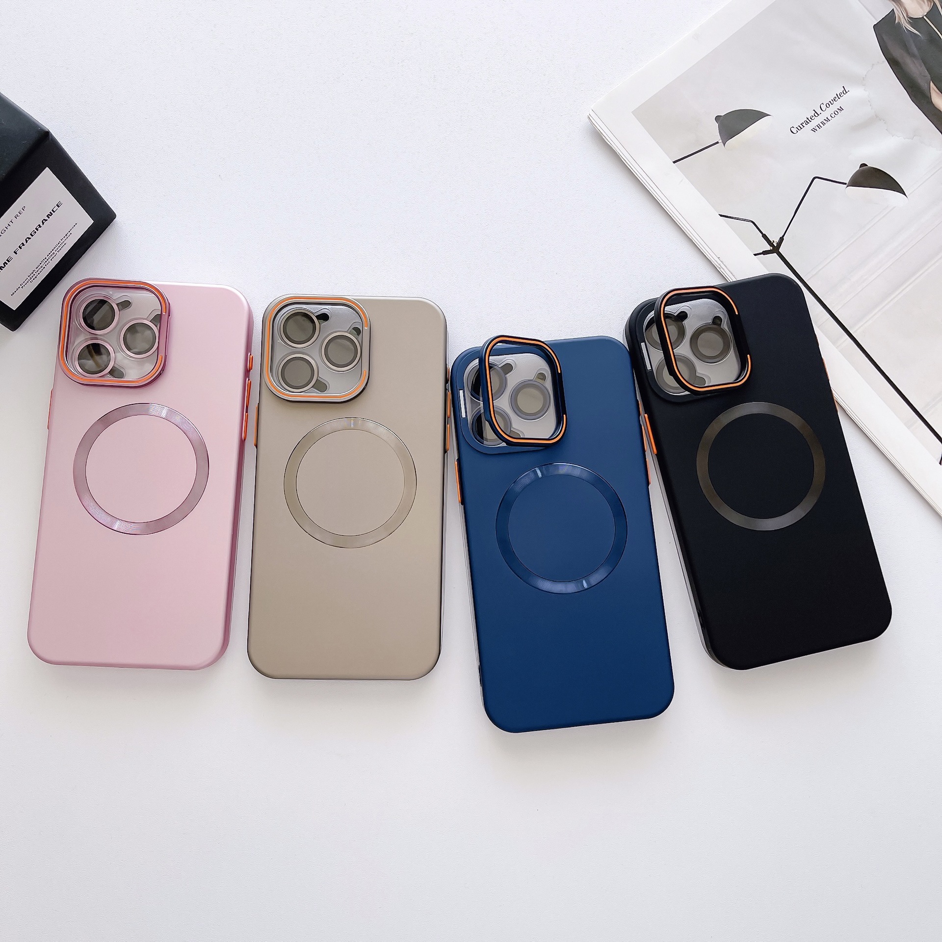 Frosted Magnetic Bracket With Lens Protector - Image 2
