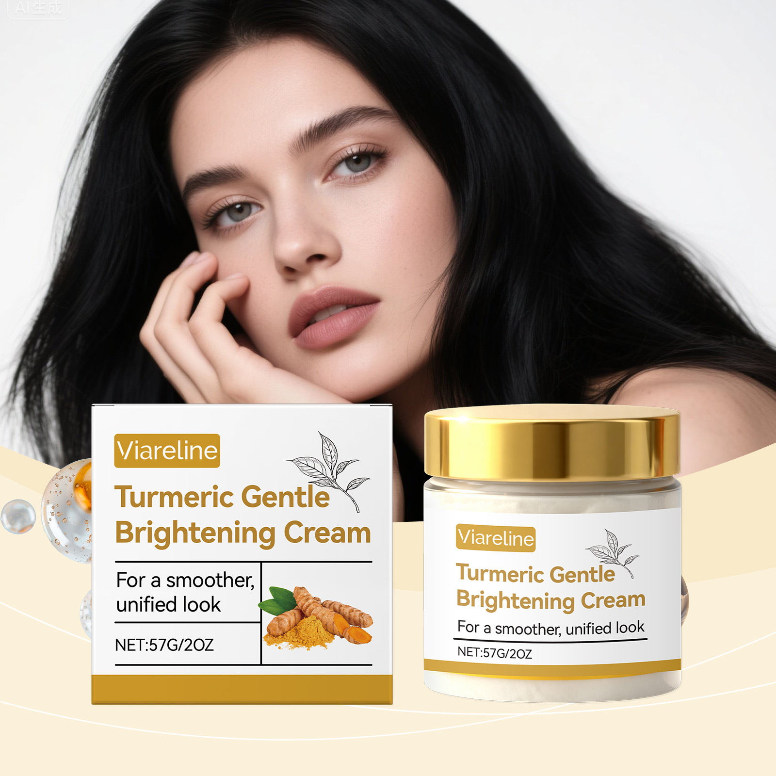 Gentle Moisturizing Turmeric Cream
