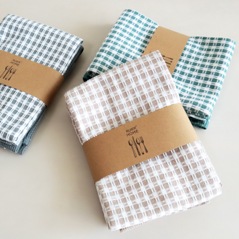 Title 4, Three Piece Set Of Tea Towels For Home And Kitc...