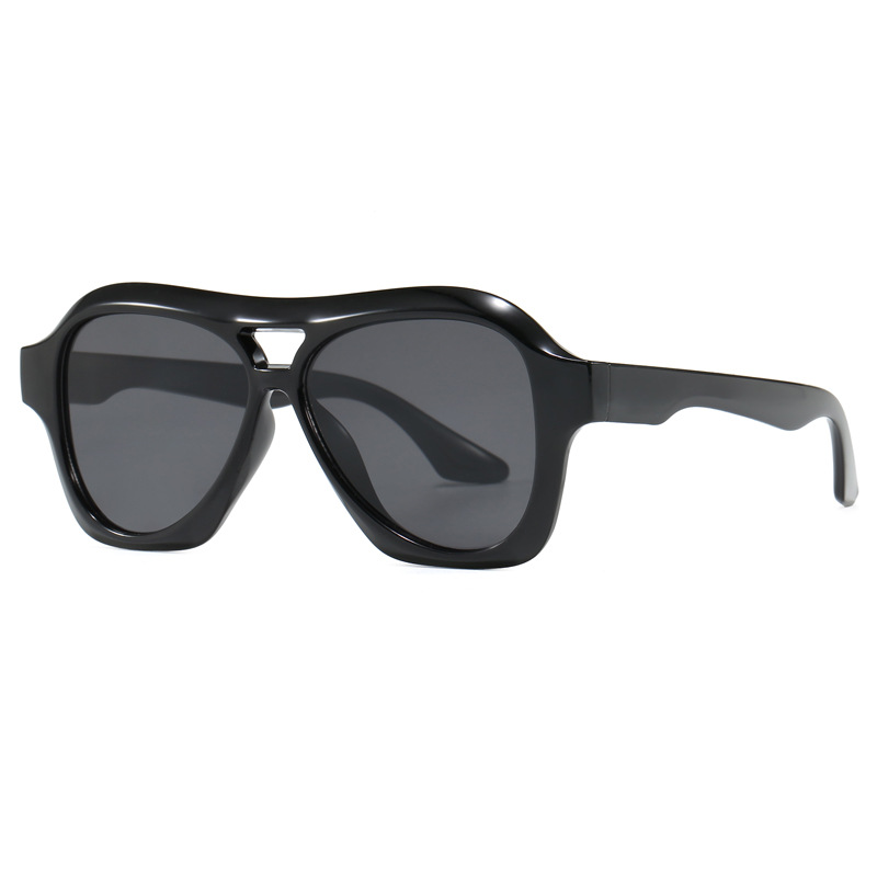 Simple Large-frame Sun-blocking Sophisticated Sunglasses - Image 7