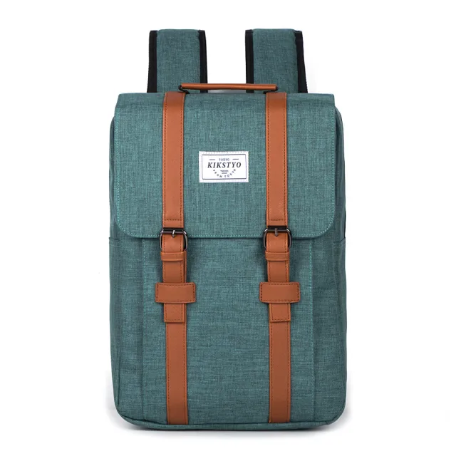 Korean Style Men's And Women's Casual Backpack Oxford Cloth Green - Shop at LoveMi