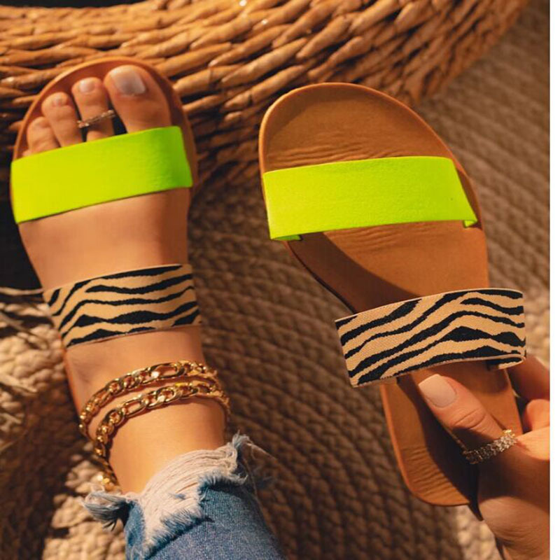 Title 8, European and American plus size color sandals f...