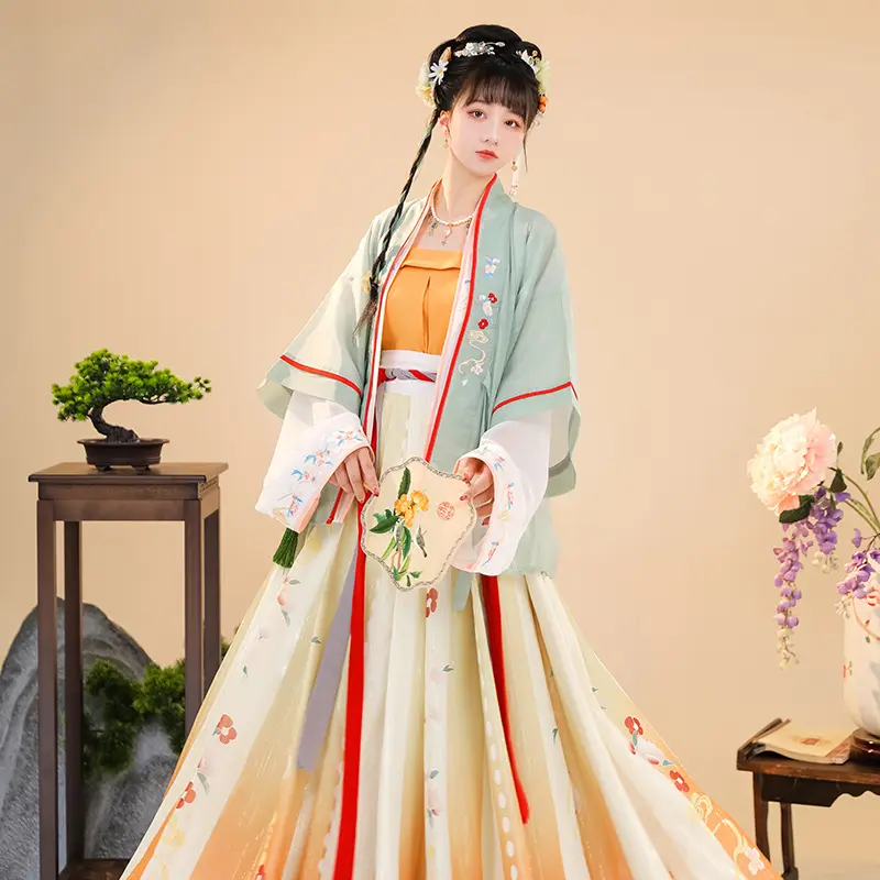 Song Women's Han Chinese Clothing Summer Improvement