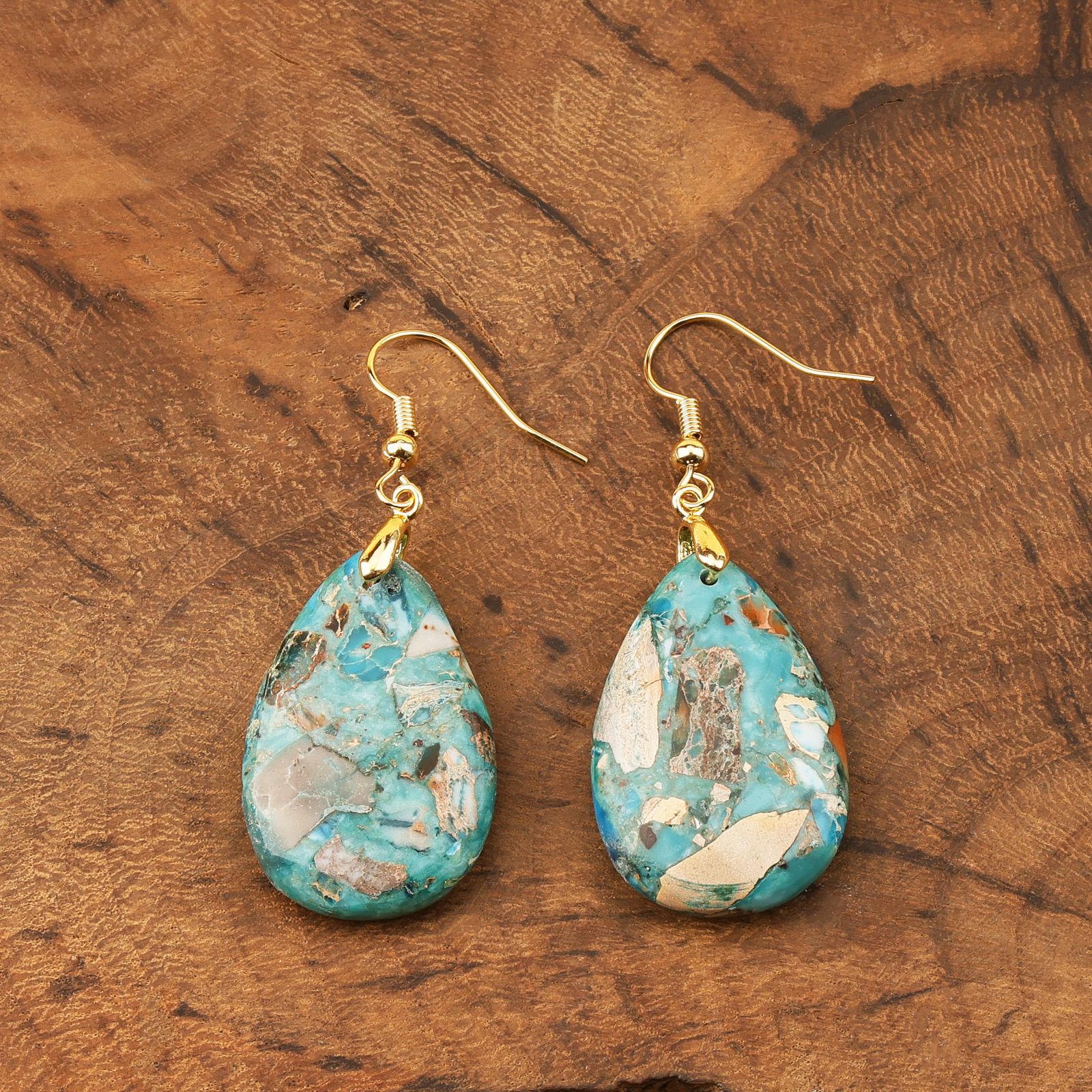 Women's Natural Stone Simple Earrings