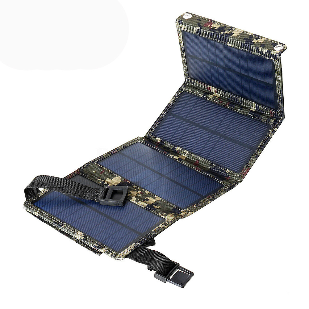 Title 10, 20W Portable Solar Panel Outdoor Power Supply