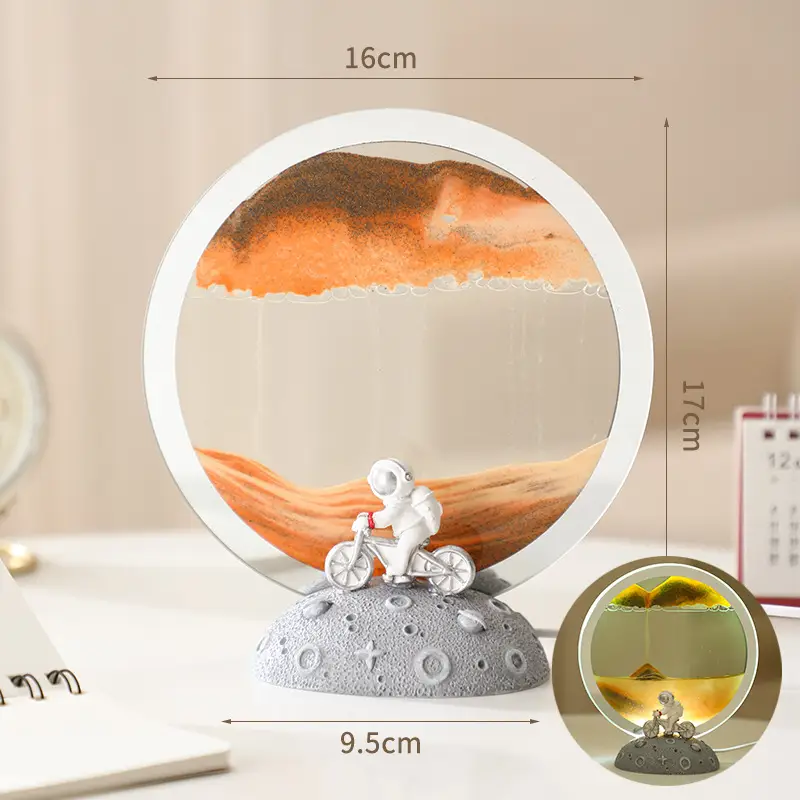 3d Quicksand Painting Creative Home Living Room Desktop Ornaments Crafts Office Decorations Birthday Gift