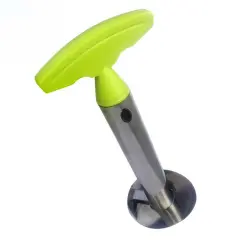 Pineapple Slicer Peeler Cutter Parer Knife Stainless Steel - Green - View 1