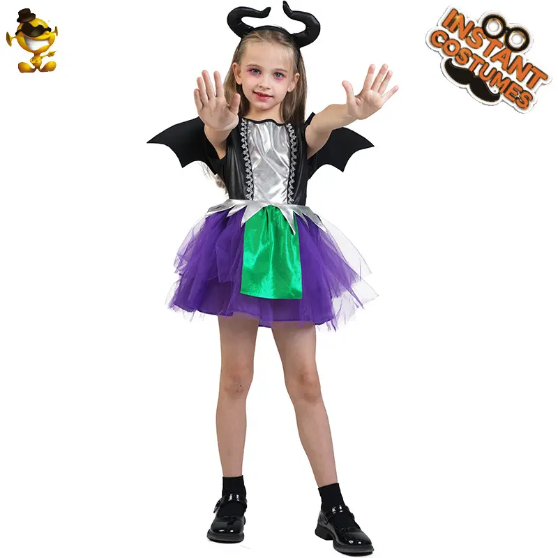 Halloween Childrens Devil Costume Stage Performance Outfit