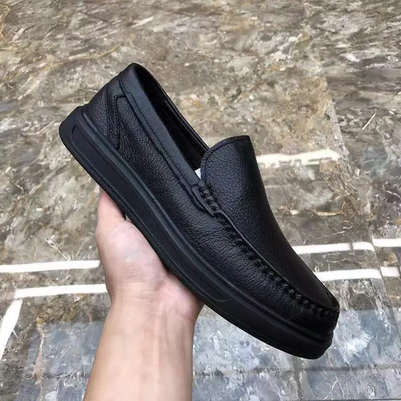 New Soft Leather Slip On Loafers