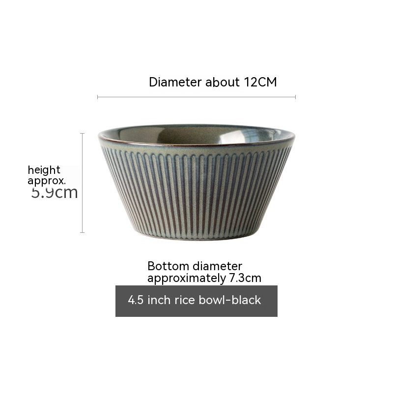 Rice Bowl Black