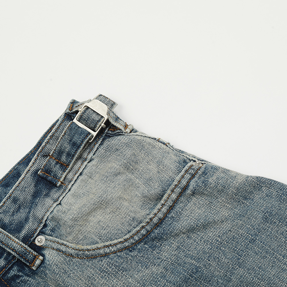 Men's Loose Casual Wide-leg Over-the-knee Pants