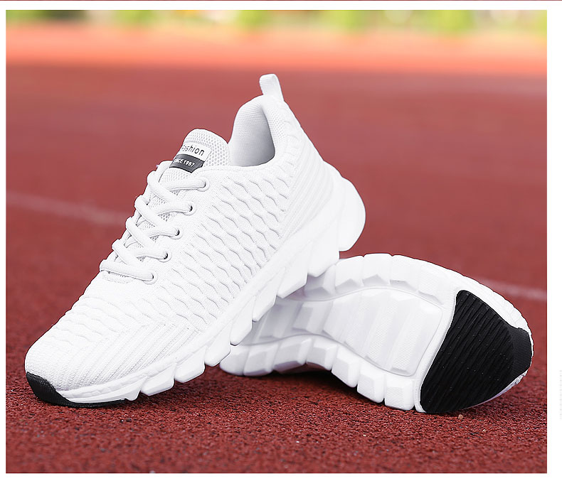 Title 3, Student white mesh round toe shoes. Breathable ...