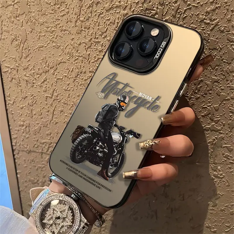 Men's Motorcycle Color Silver Protective Cover