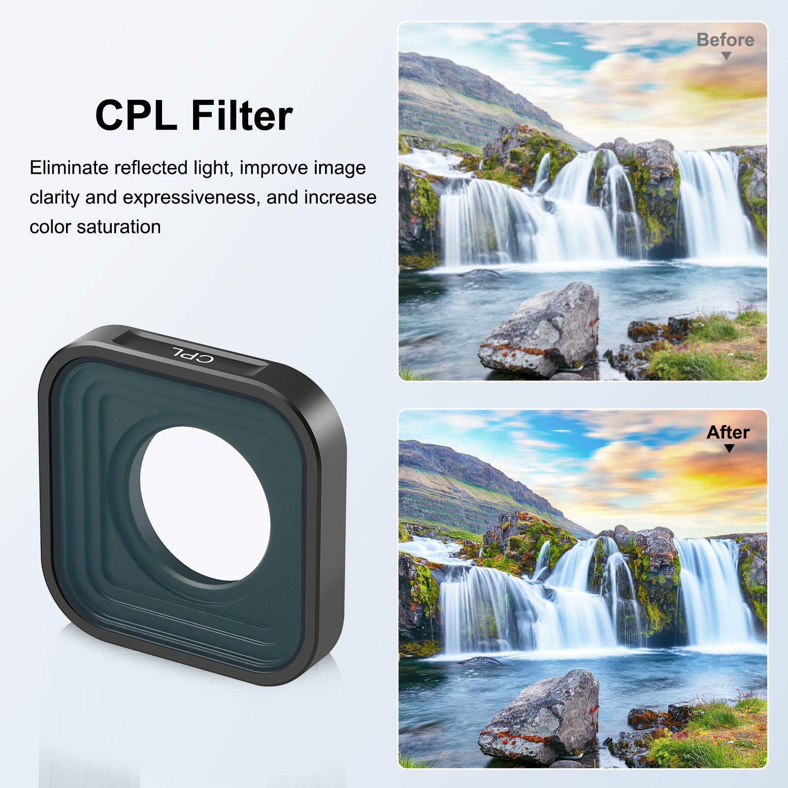 Filter Motion Camera Polarized Protective Glasses