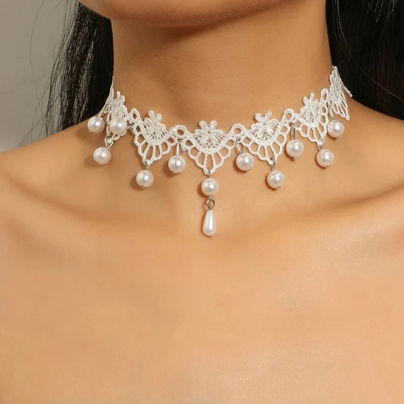 Lace Necklace Clavicle Chain Female Simple Necklace
