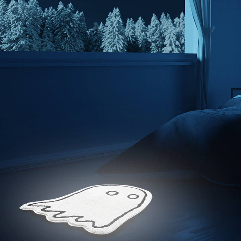 Halloween Cute Ghost Carpet Living Room — Cute Ghost-80x120cm — image 1 of 13