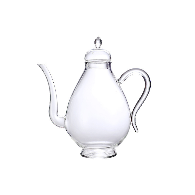 Borosilicate Glass Transparent Pot Green Tea Teapot With Filter Beauty Pot