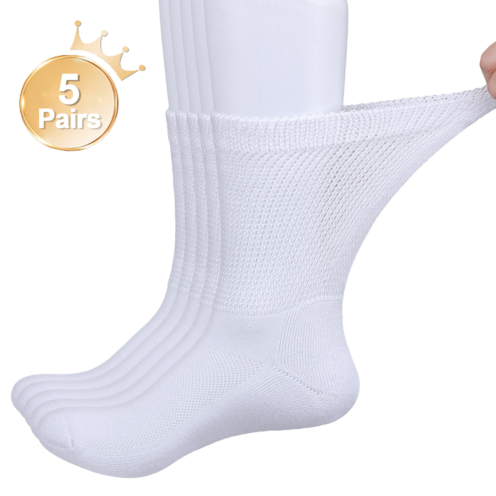 Title 3, Bamboo Fiber Loose Stretch Socks