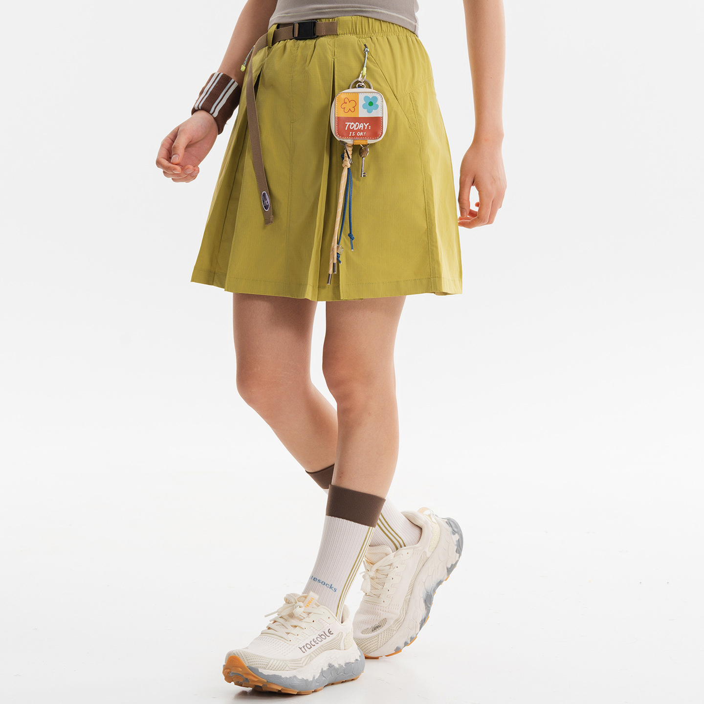 Outdoor Utility Anti-exposure Ultra-short Pleated Skirt