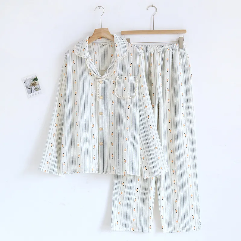 Spring And Summer New Casual Women's Suit - Blue Flower Language