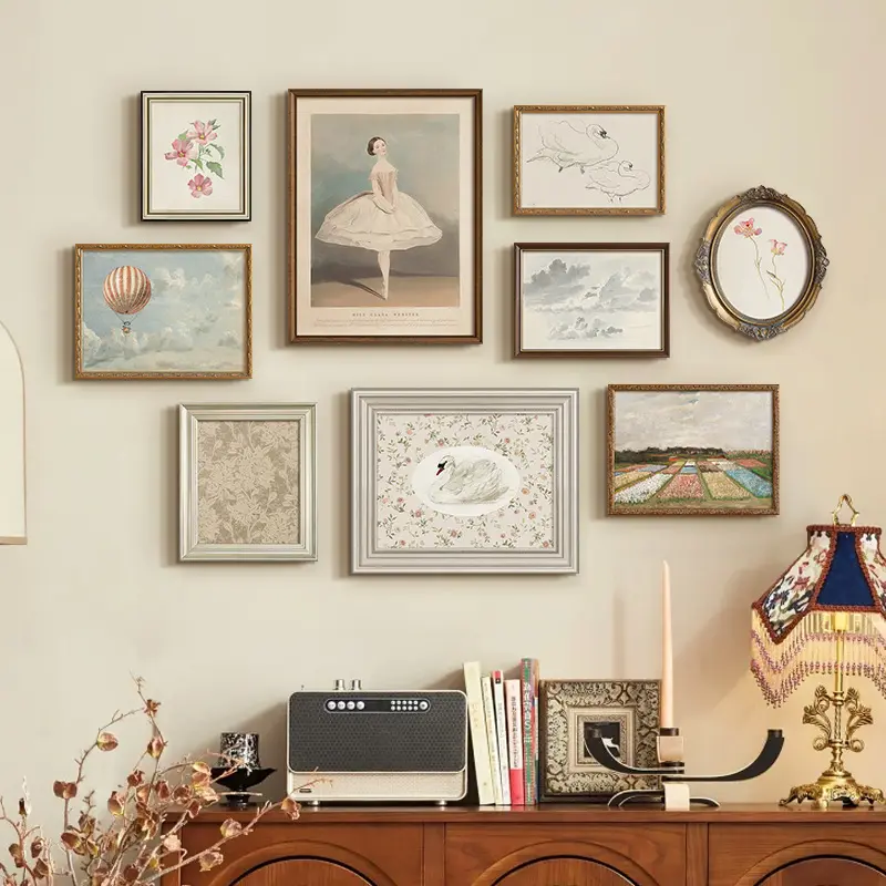 Retro Decorative Art Set Entryway And Bedroom