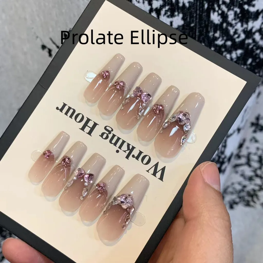 Thigh Coarse Hair Bow Finished Nail Beauty - Prolate Ellipse