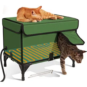 Outdoor Heating Insulation Cat Delivery Room Foldable Cat Cage Green Us - Shop at LoveMi