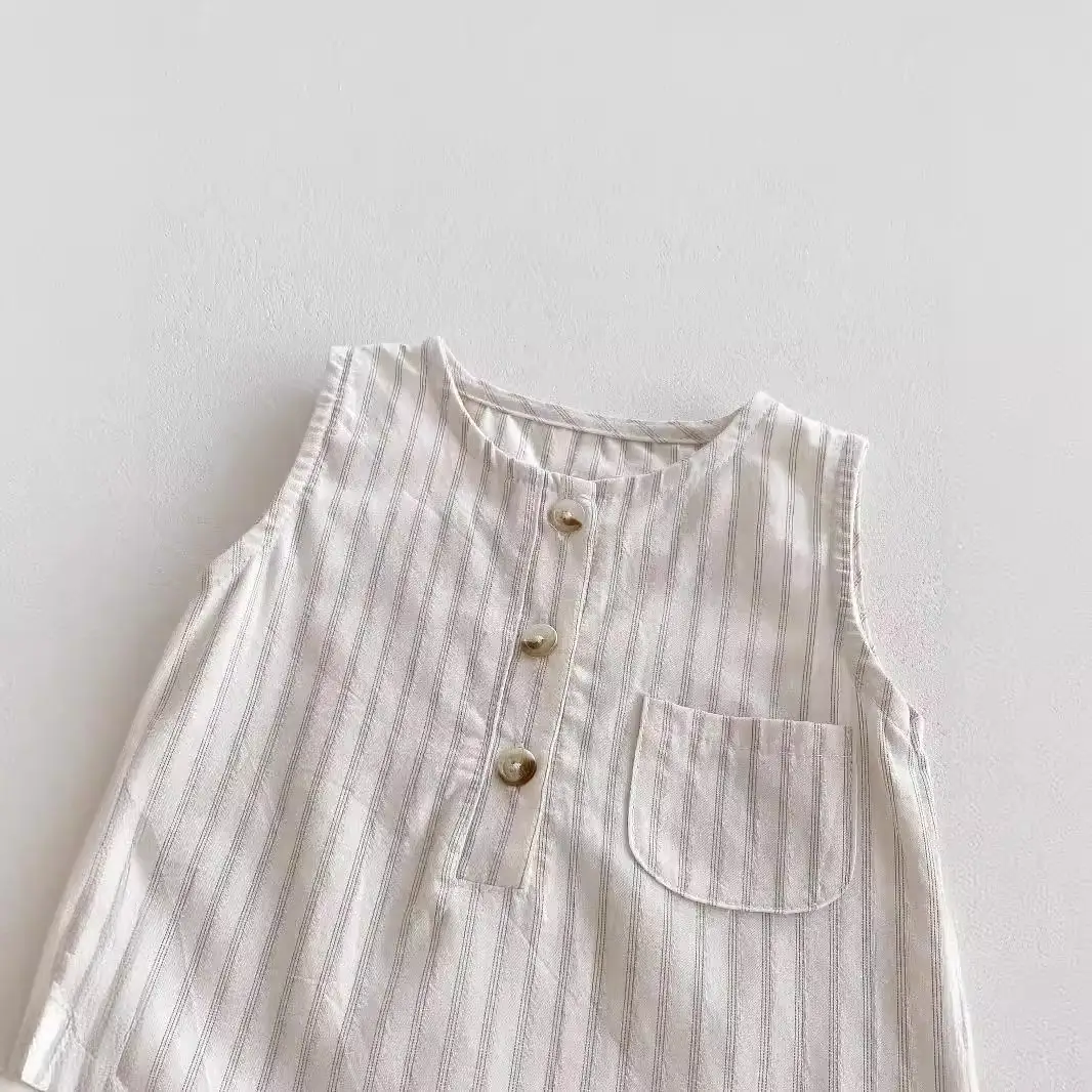 Sleeveless Romper Newborn Summer Children's Vest Romper