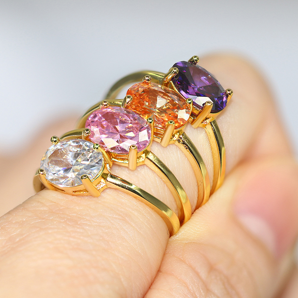 European And American Popular Ins Style Women's Engagement Ring